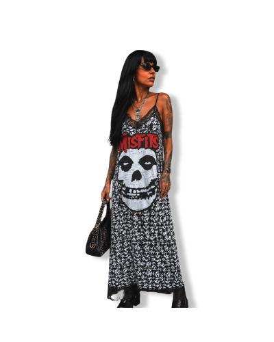 VESTIDO LENCERO MISFITS|LAOVEJA NEGRA SHOP.