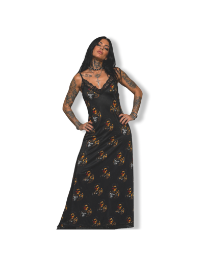 VESTIDO LENCERO PATO´LA VIDA|LAOVEJA NEGRA SHOP.