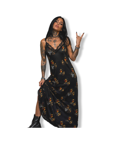 VESTIDO LENCERO PATO´LA VIDA|LAOVEJA NEGRA SHOP.