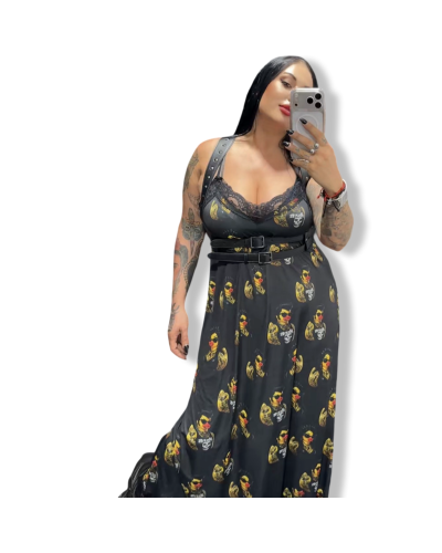 VESTIDO LENCERO PATO´LA VIDA|LAOVEJA NEGRA SHOP.