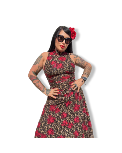 VESTIDO WILD ROSE|LA Oveja Negra Shop.