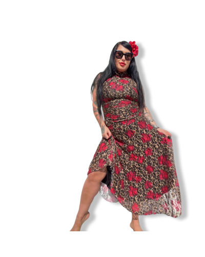 VESTIDO WILD ROSE|LA Oveja Negra Shop.