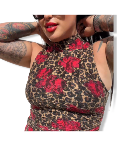 VESTIDO WILD ROSE|LA Oveja Negra Shop.