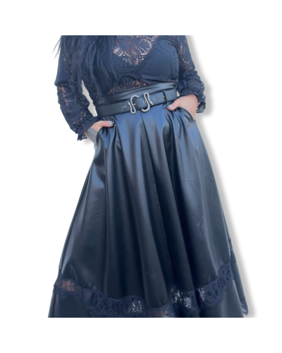 FALDA LARGA HÈCATE| LA OVEJA NEGRA SHOP.