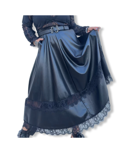 FALDA LARGA HÈCATE| LA OVEJA NEGRA SHOP.