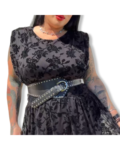 CINTURÒN TACHAS DESIGUAL|LA OVEJA NEGRA SHOP.