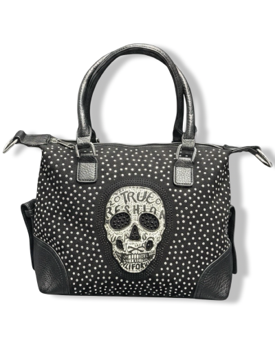 BOLSO BOWLING SKULL STRASS|LA OVEJA NEGRA SHOP.