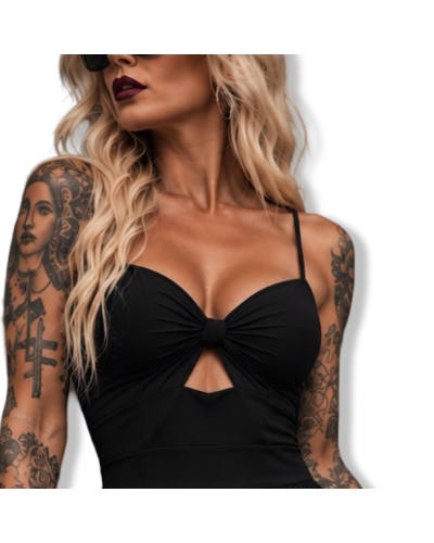 VESTIDO DRISELLA BLACK|LA OVEJA NEGRA SHOP