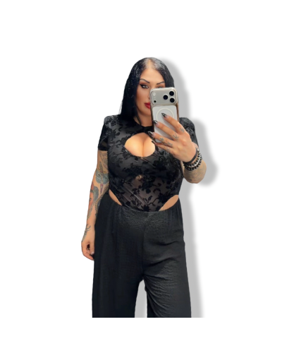 BODY BLACK ROSES|LA OVEJA NEGRA SHOP.