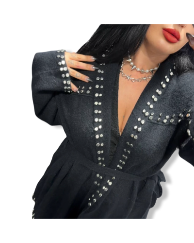 CHAQUETA OVERSIZE ROCKER DARK|LA OVEJA NEGRA SHOP.