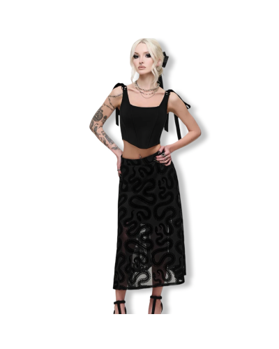 SERPENTES MIDI SKIRT|LA Oveja Negra SHOP.