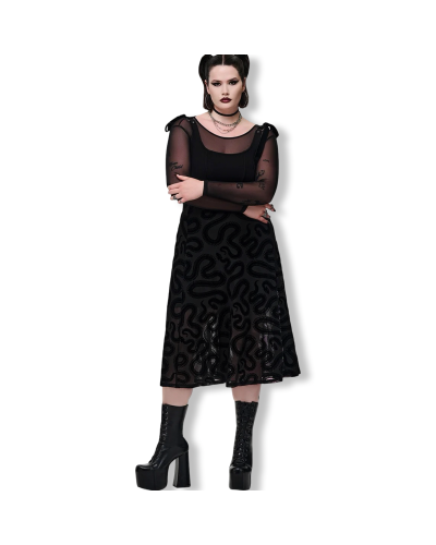 SERPENTES MIDI SKIRT|LA Oveja Negra SHOP.