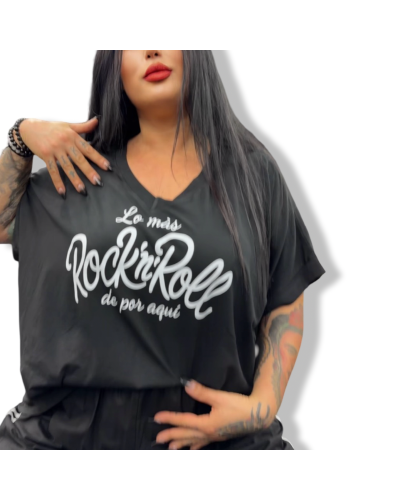 CAMISETA LO MÀS ROCK N ROLL DE POR AQUÌ LA OVEJA NEGRA SHOPDARK SHEEPS.