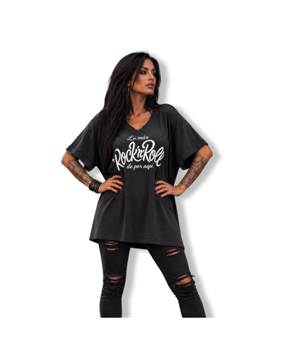 CAMISETA LO MÀS ROCK N ROLL DE POR AQUÌ LA OVEJA NEGRA SHOPDARK SHEEPS.