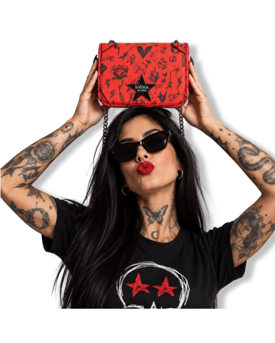 BOLSO ESTRELLA ROCK LOLINA|LA OVEJA NEGRA SHOP.