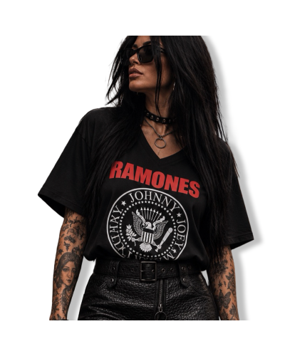 CAMISETA OVERSIZE RAMONES  LA OVEJA NEGRA SHOP