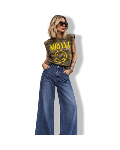 CAMISETA RETRO NIRVANA LA OVEJA NEGRA SHOP