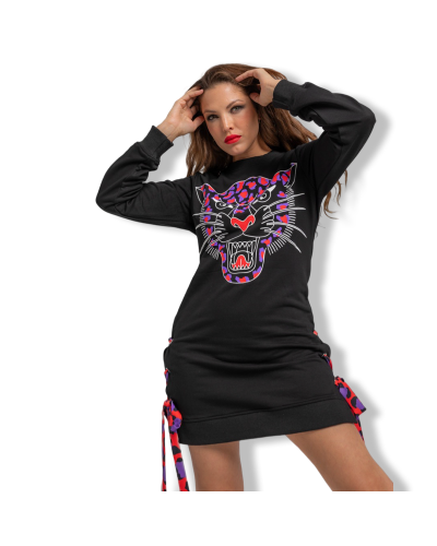 VESTIDO SUDADERA ROAR|LA OVEJA NEGRA SHOP.
