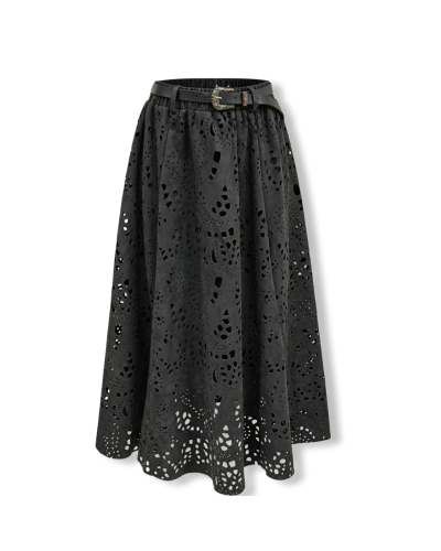 FALDA TROQUELADA| LA OVEJA NEGRA SHOP.