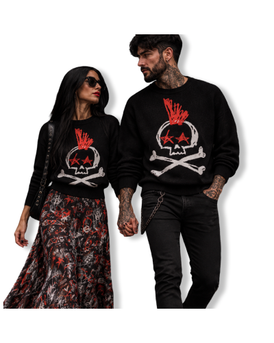 FALDA ENCAJE ROCK N ROLL |LA OVEJA NEGRA SHOP.