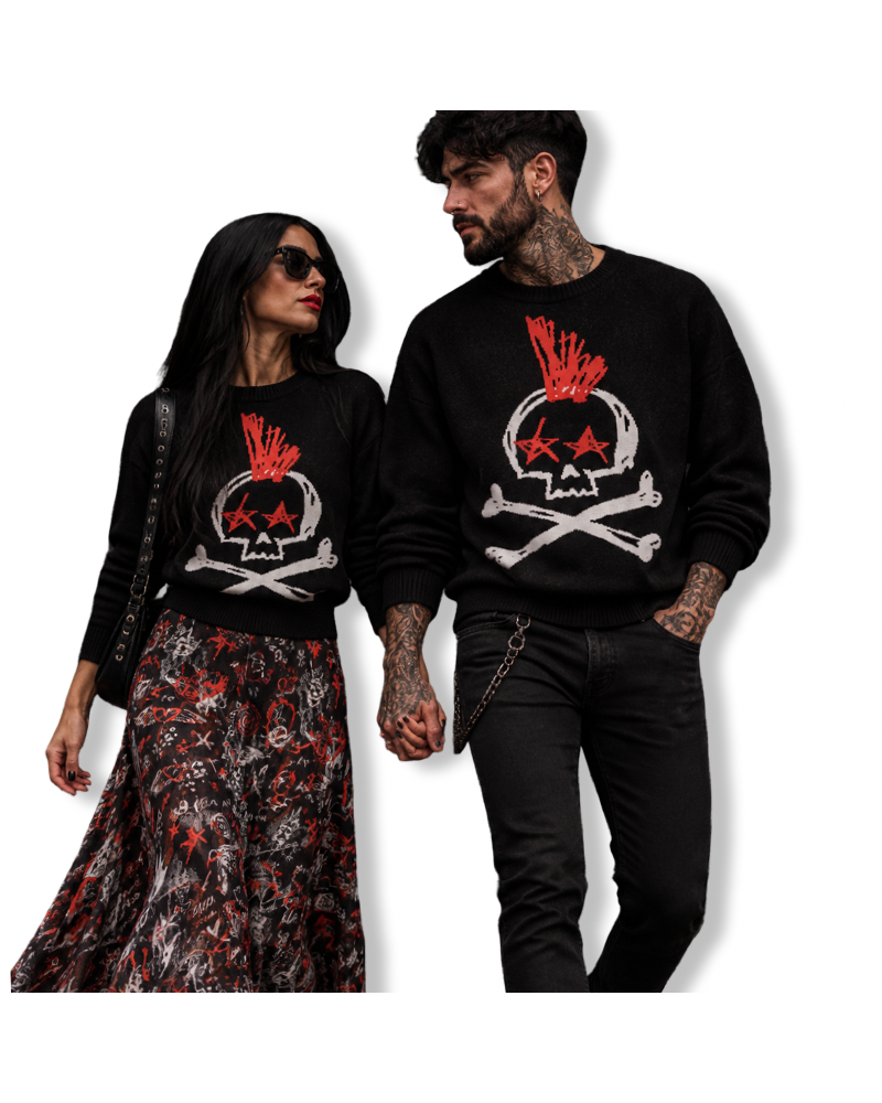 FALDA ENCAJE ROCK N ROLL |LA OVEJA NEGRA SHOP.