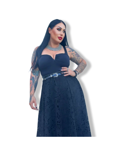BODY ESCOTE DRAP|LA OVEJA NEGRA SHOP.