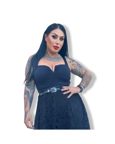 BODY ESCOTE DRAP|LA OVEJA NEGRA SHOP.
