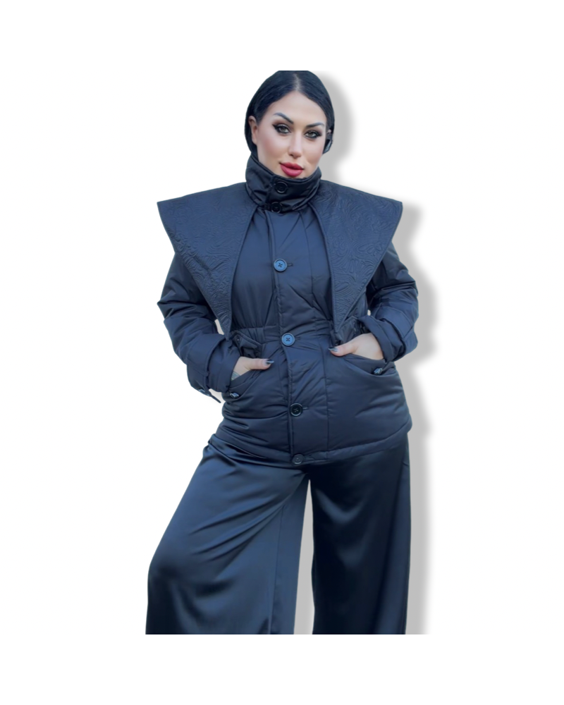 ABRIGO GOTH AND CHIC|LA OVEJA NEGRA SHOP.