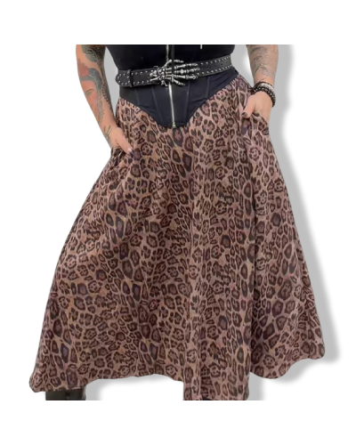 FALDA VUELO ANIMAL VINTAGE.|LA Oveja Negra Shop.