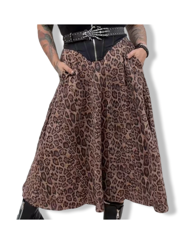 FALDA VUELO ANIMAL VINTAGE.|LA Oveja Negra Shop.
