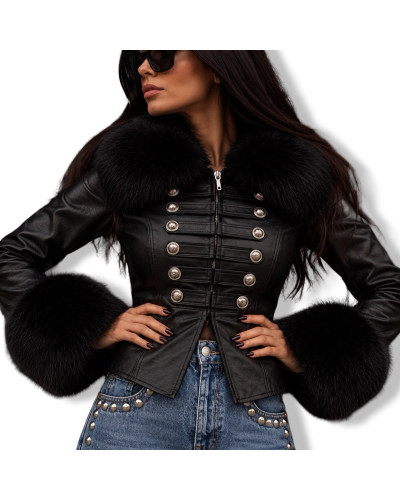 CHAQUETA PÈPLUM ONASIS|LA OVEJA NEGRA SHOP.