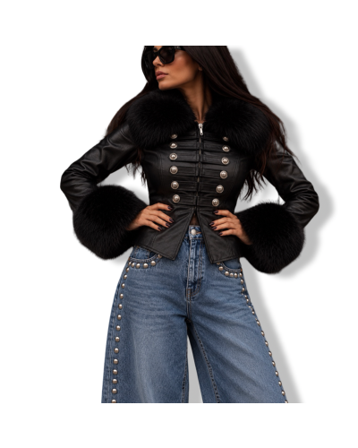 CHAQUETA PÈPLUM ONASIS|LA OVEJA NEGRA SHOP.