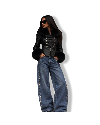 CHAQUETA PÈPLUM ONASIS|LA OVEJA NEGRA SHOP.