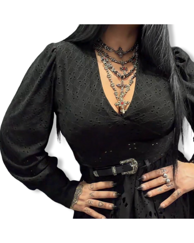COLLAR GOTH QUEEN|LA Oveja Negra Shop.
