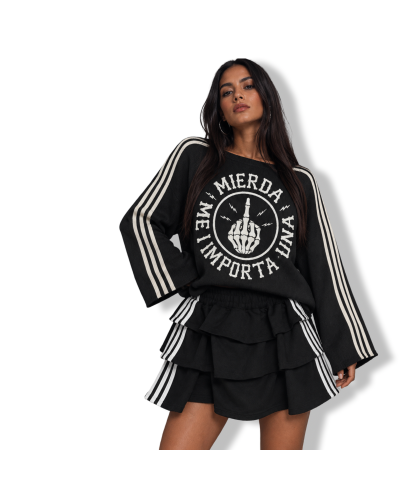 SWEATER ME IMPORTA UNA MIERDA|LA OVEJA NEGRA SHOP.