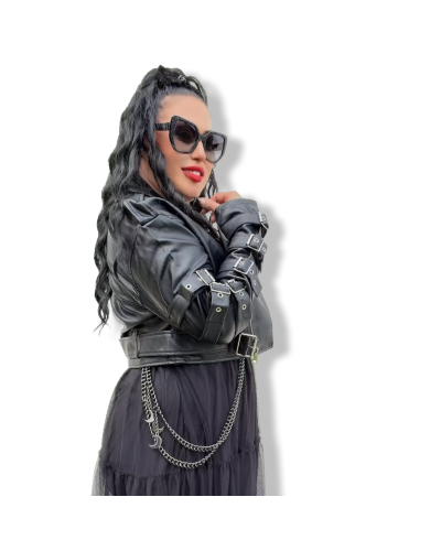 BIKER SELENE|LA OBEJA NEGRA SHOP.