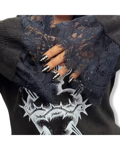 SWEATER SACRED|DARK SHEEPS|LA OVEJA NEGRA SHOP.