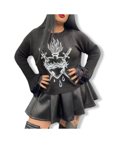 SWEATER SACRED|DARK SHEEPS|LA OVEJA NEGRA SHOP.