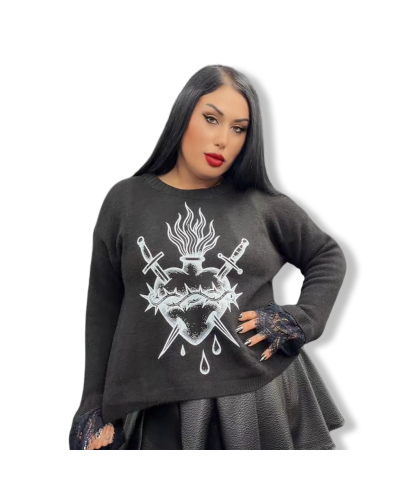 SWEATER SACRED|DARK SHEEPS|LA OVEJA NEGRA SHOP.