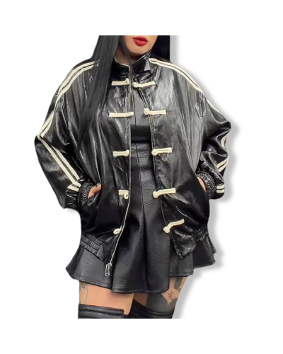 BOMBER TOKIO PU |LA OVEJA NEGRA SHOP.