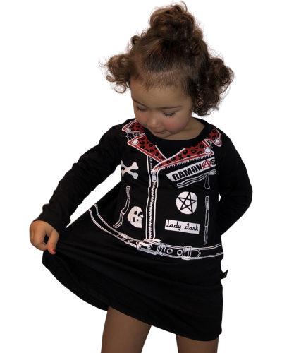 VESTIDO RAMONAS BIKER.