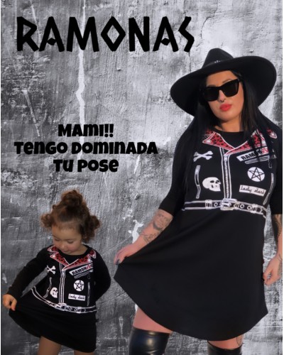 VESTIDO RAMONAS BIKER.