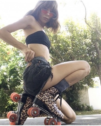 ROLLER SKATES RETRO LEOPARDO|LA Oveja Negra Shop|IMPALA SKATE