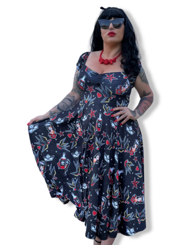 VESTIDO SEA LOVER VINTAGE|LA Oveja Negra Shop|Dark Sheeps.