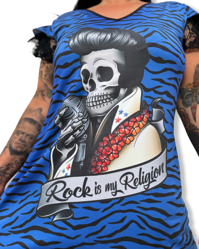 VESTIDO ROCK IS MY RELIGION.